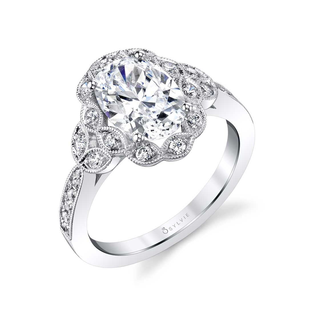 Candide Semi Mount Engagement Ring