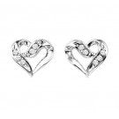 Silver Diamond Earring