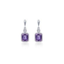 LAFONN AMETHYST EARRING