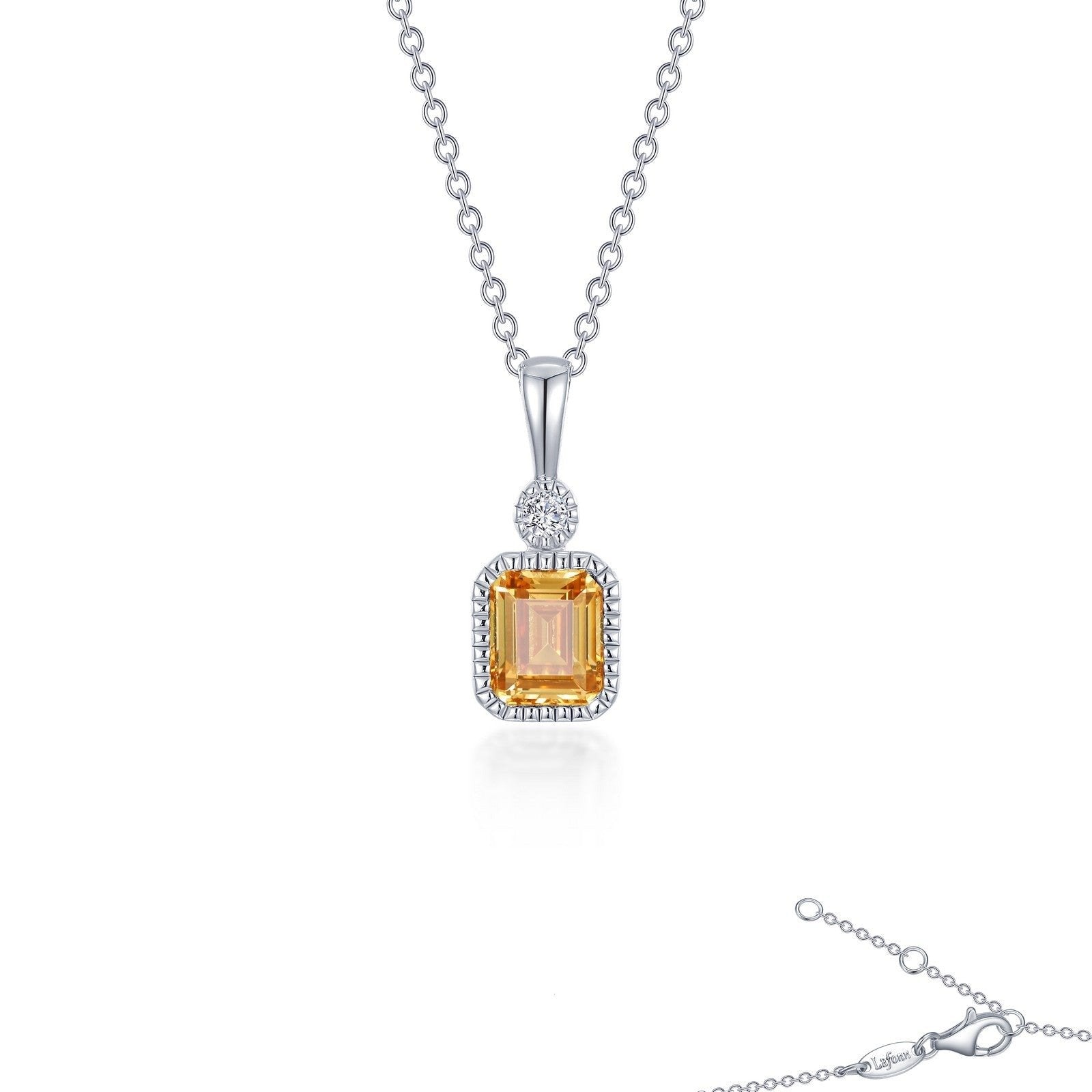 Lafonn Yellow Topaz Necklace