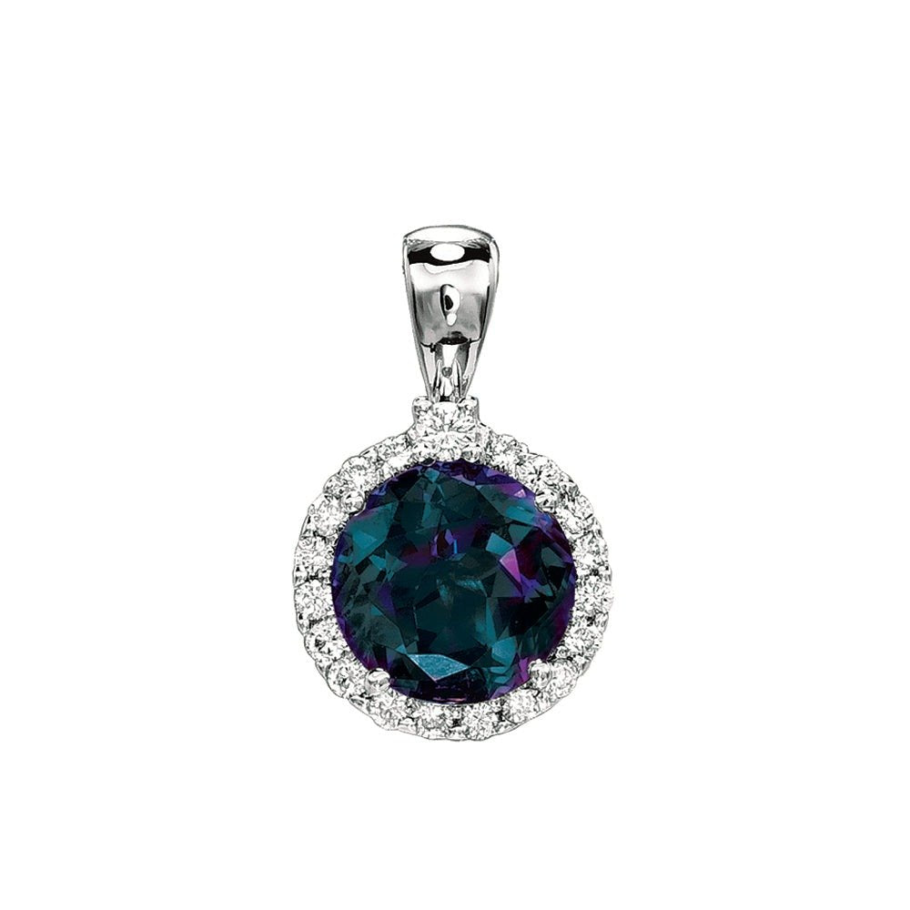 Chatham Alexandrite Pendant