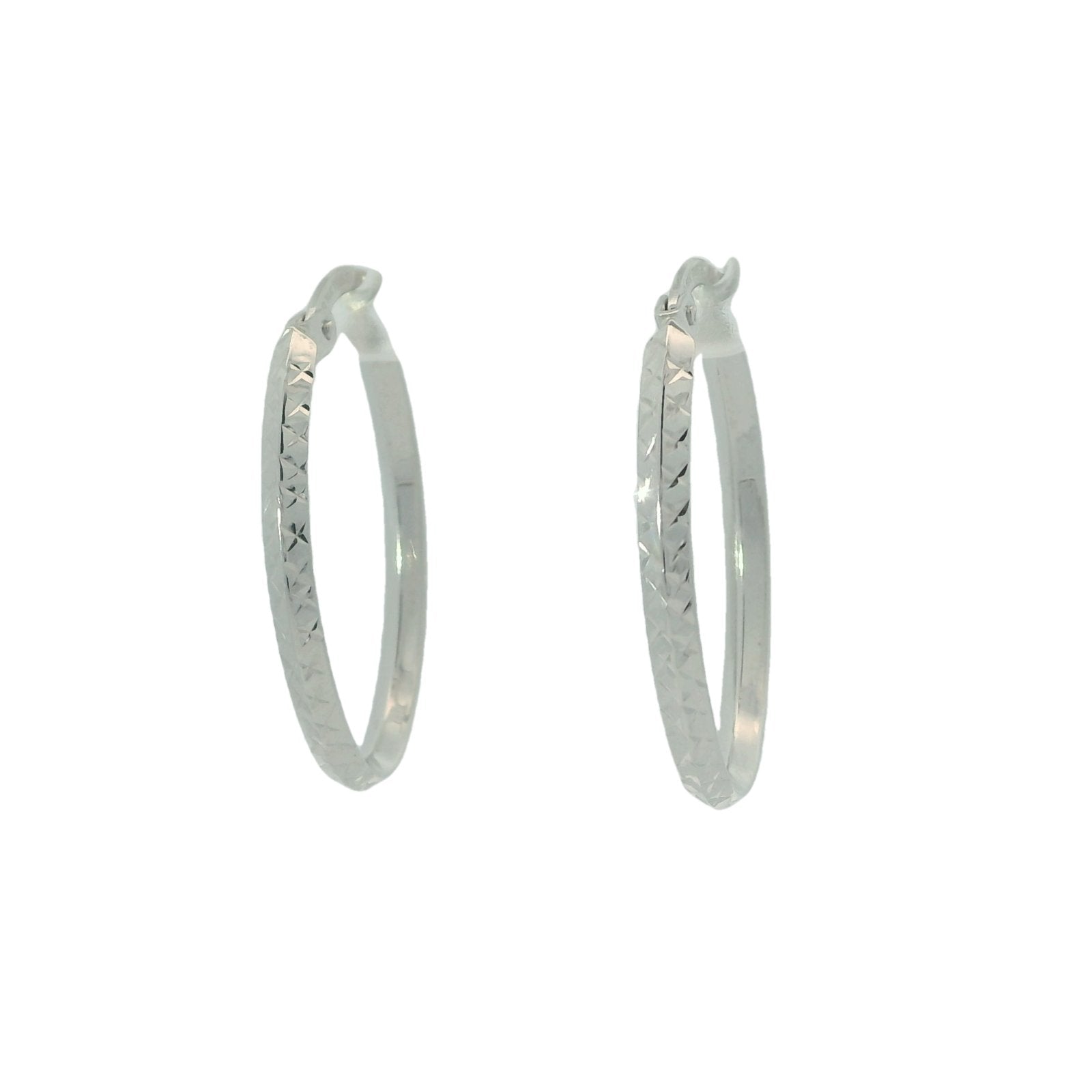 Candela Hoop Oval Earrings