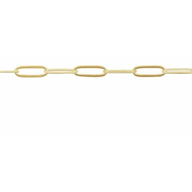 14KY 1" 2MM ELONGATED ULTRA LIGHT CABLE CHAIN