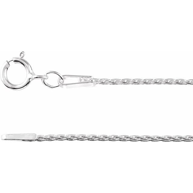 Sterling Silver Wheat Chain