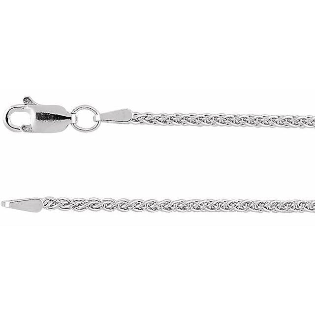 Sterling Silver Wheat Chain
