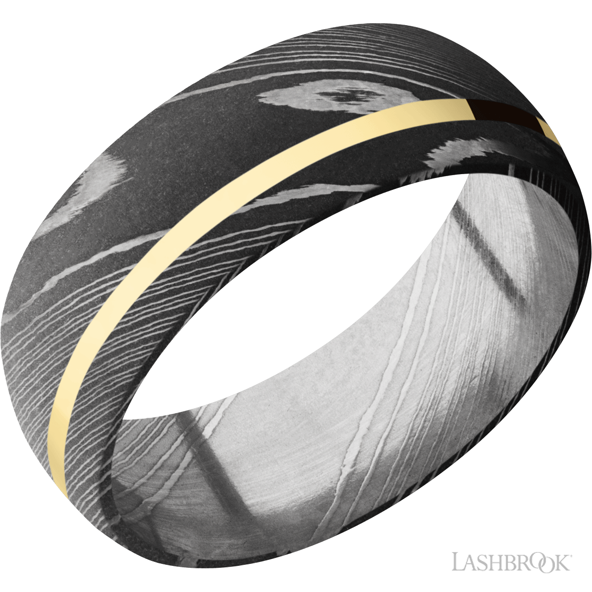 Damascus Wedding Band