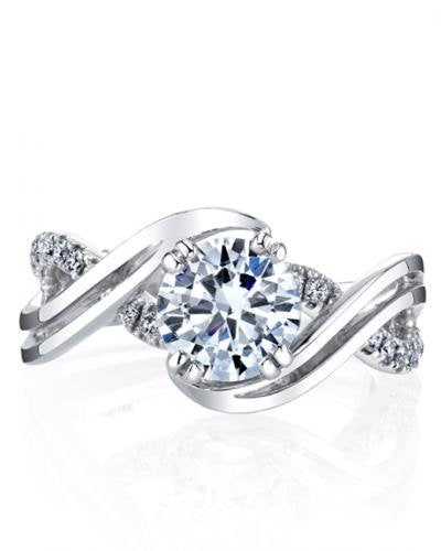 Enchantment Semi Mount Engagement Ring