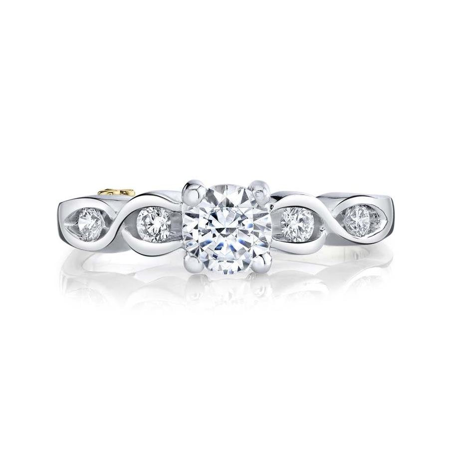 Yours Truly Semi Mount Engagement Ring