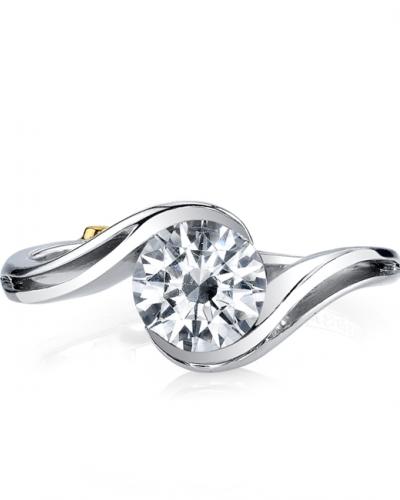 Aerial Semi Mount Engagement Ring