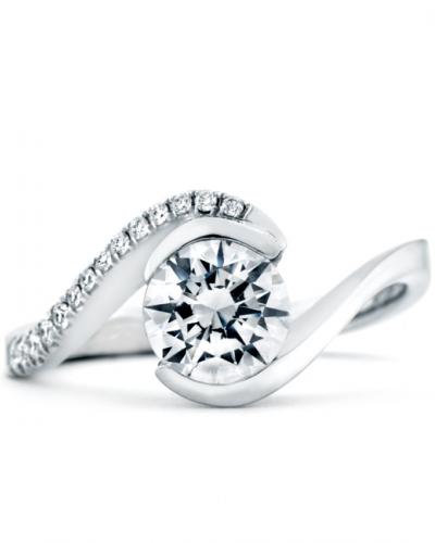 Captivate Semi Mount Engagement Ring