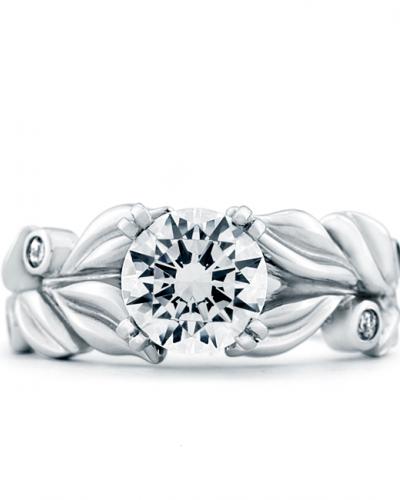 Flora Semi Mount Engagement Ring