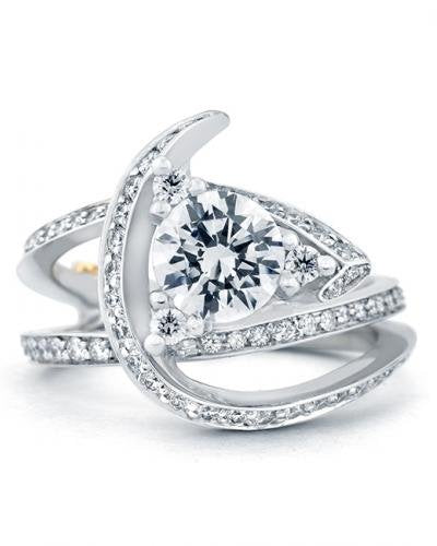 Luxury Semi Mount Engagement Ring