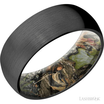 Zirconium Wedding Band
