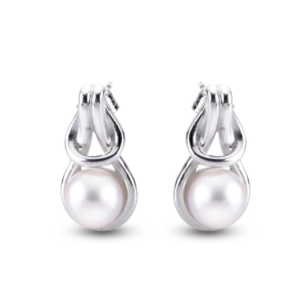 Sterling Silver Freshwater Pearl Earrings