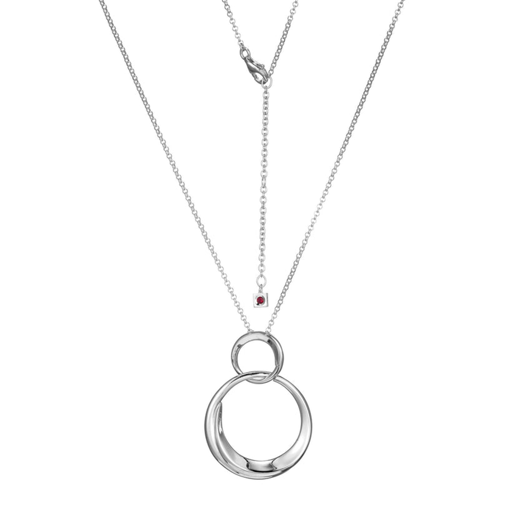 ELLE SWIRL PENDANT NECKLACE