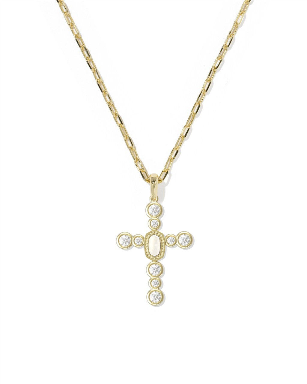 Cross Tennis Short Pendant Necklace