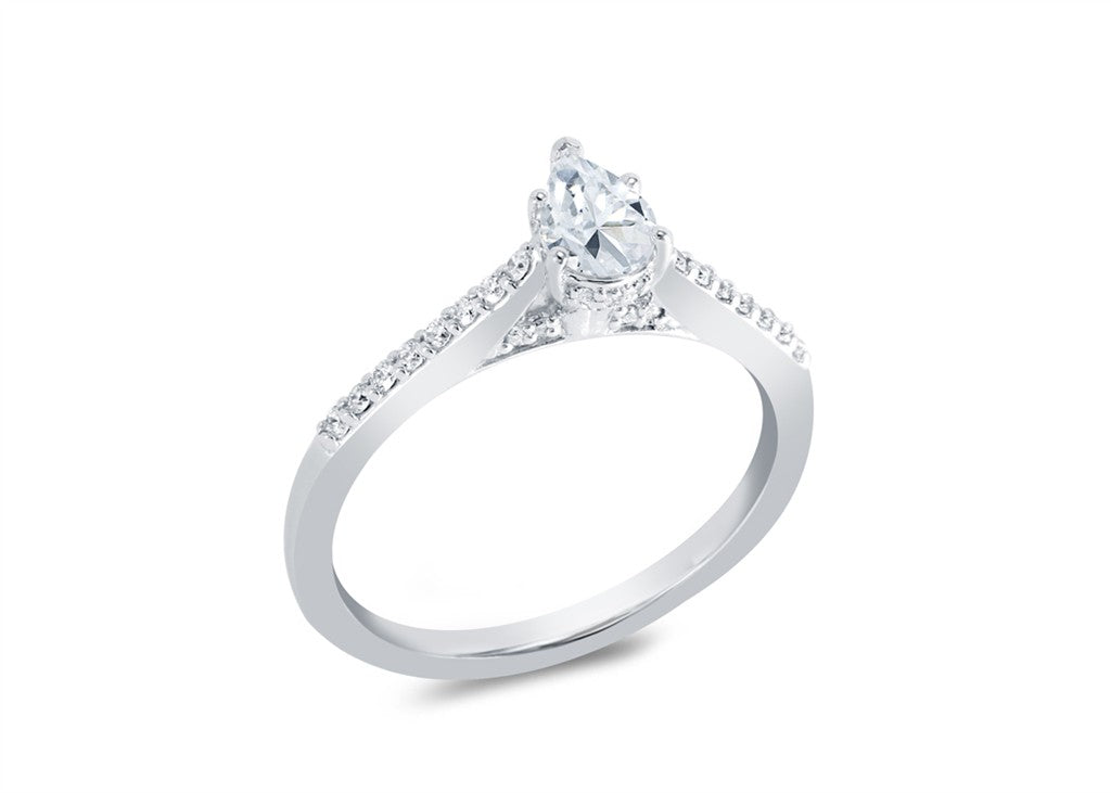Diamond Semi Mount Engagement Ring