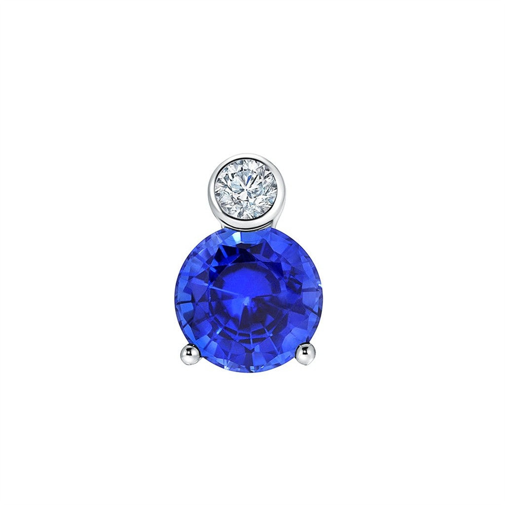 Chatham Blue Sapphire Pendant