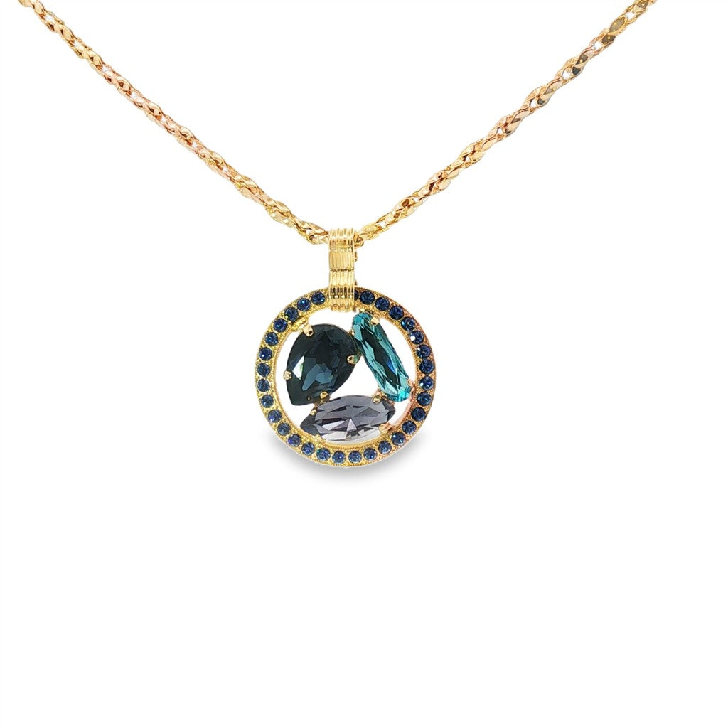 Large Medallion Pendant Necklace