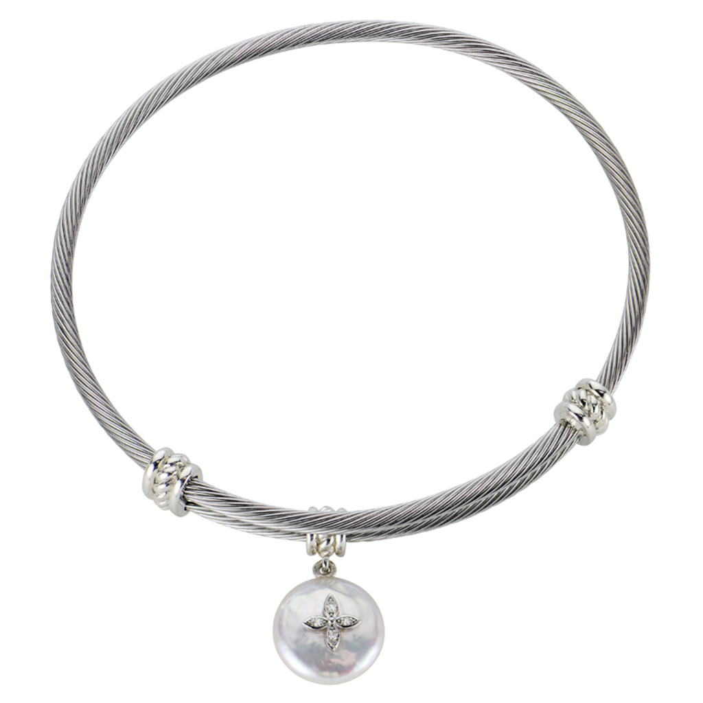 Pearl Charm Bracelet
