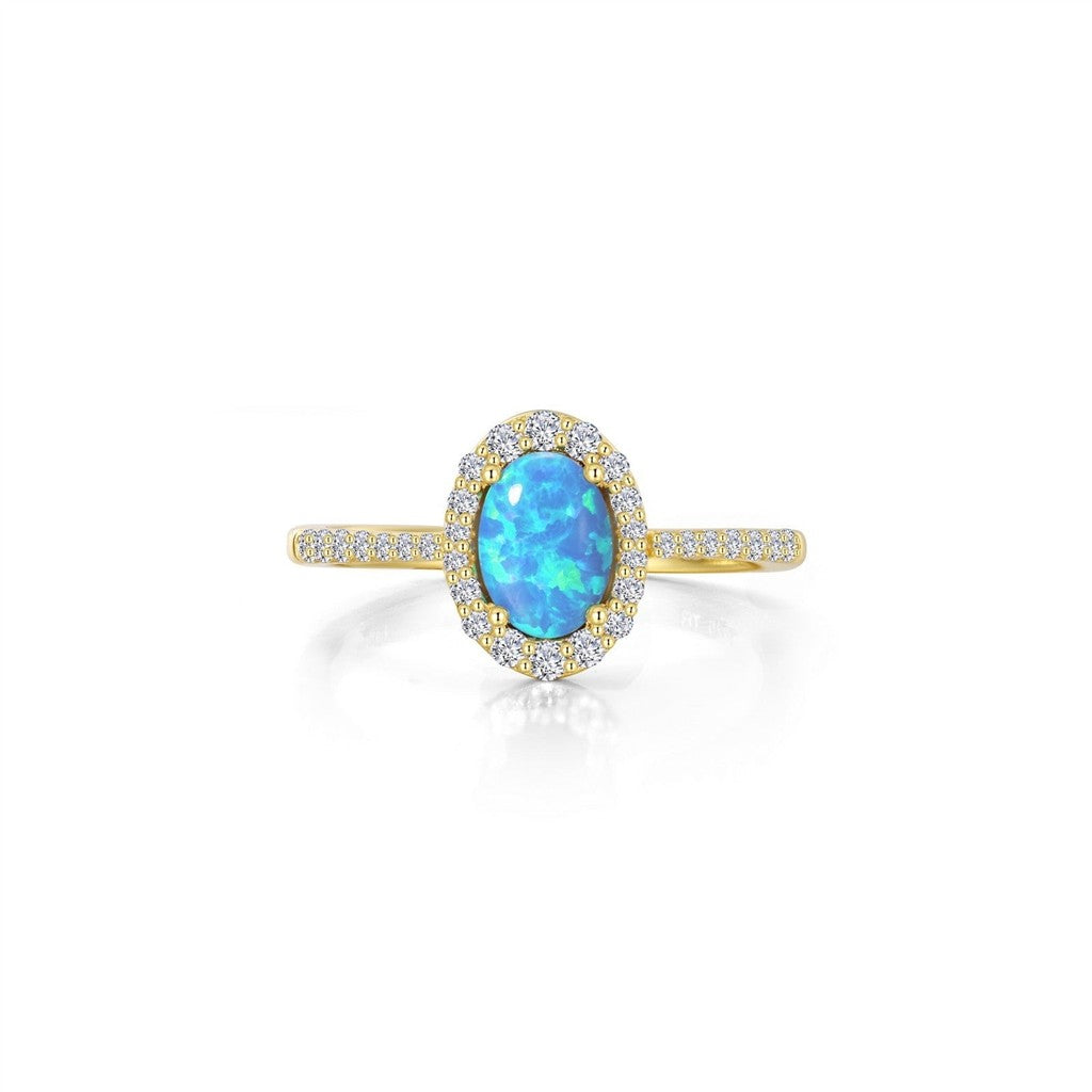 Lafonn Halo Opal Ring