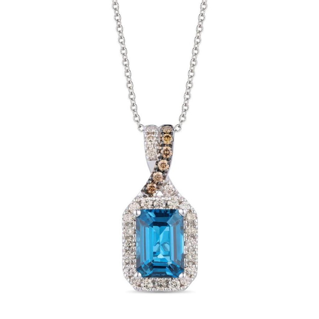 Le Vian Topaz Pendant Necklace