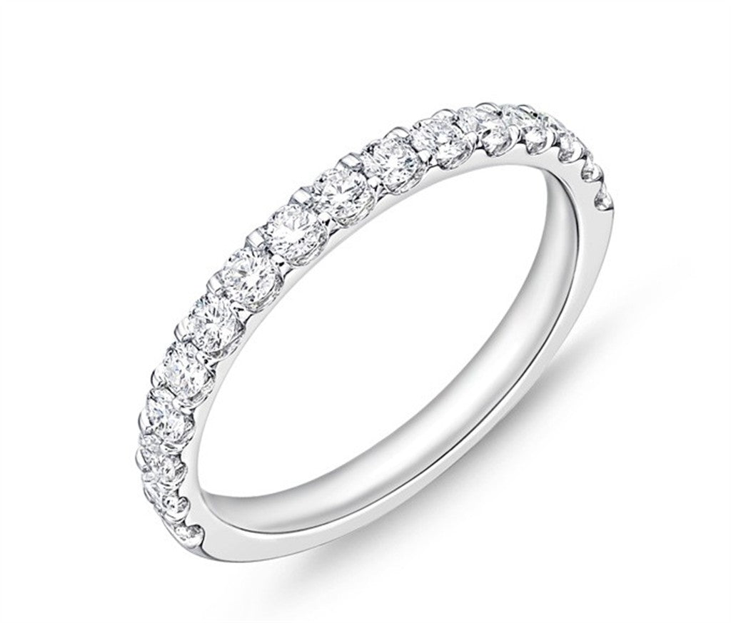 Odessa Half Round Diamond Band