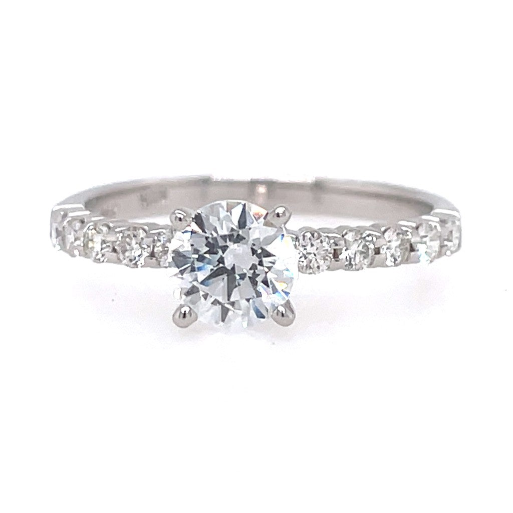 Diamond Semi Mount Engagement Ring