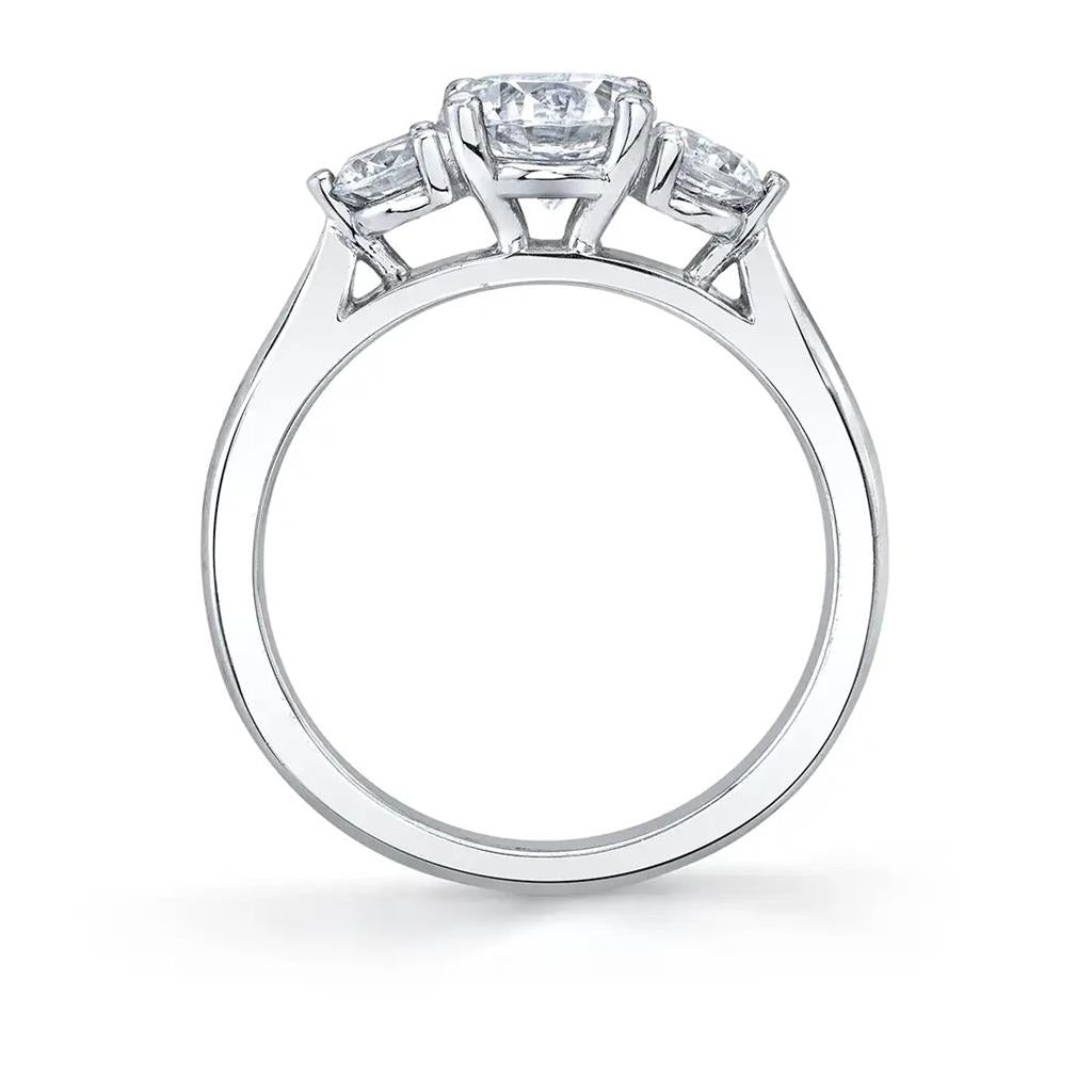 Marcella Diamond Semi Mount Engagement Ring