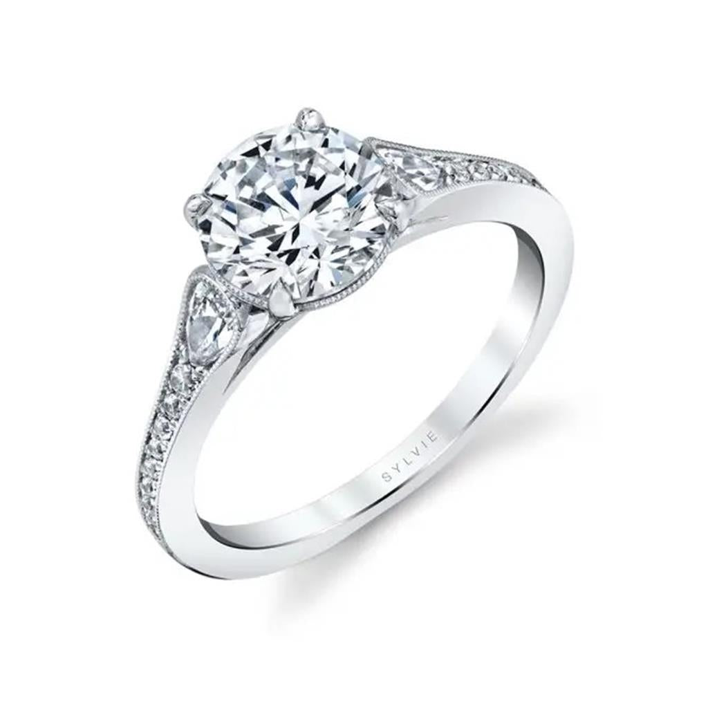 Esmeralda Semi Mount Engagement Ring