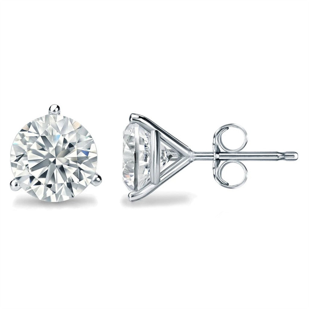 Lab Grown Diamond Stud Earrings