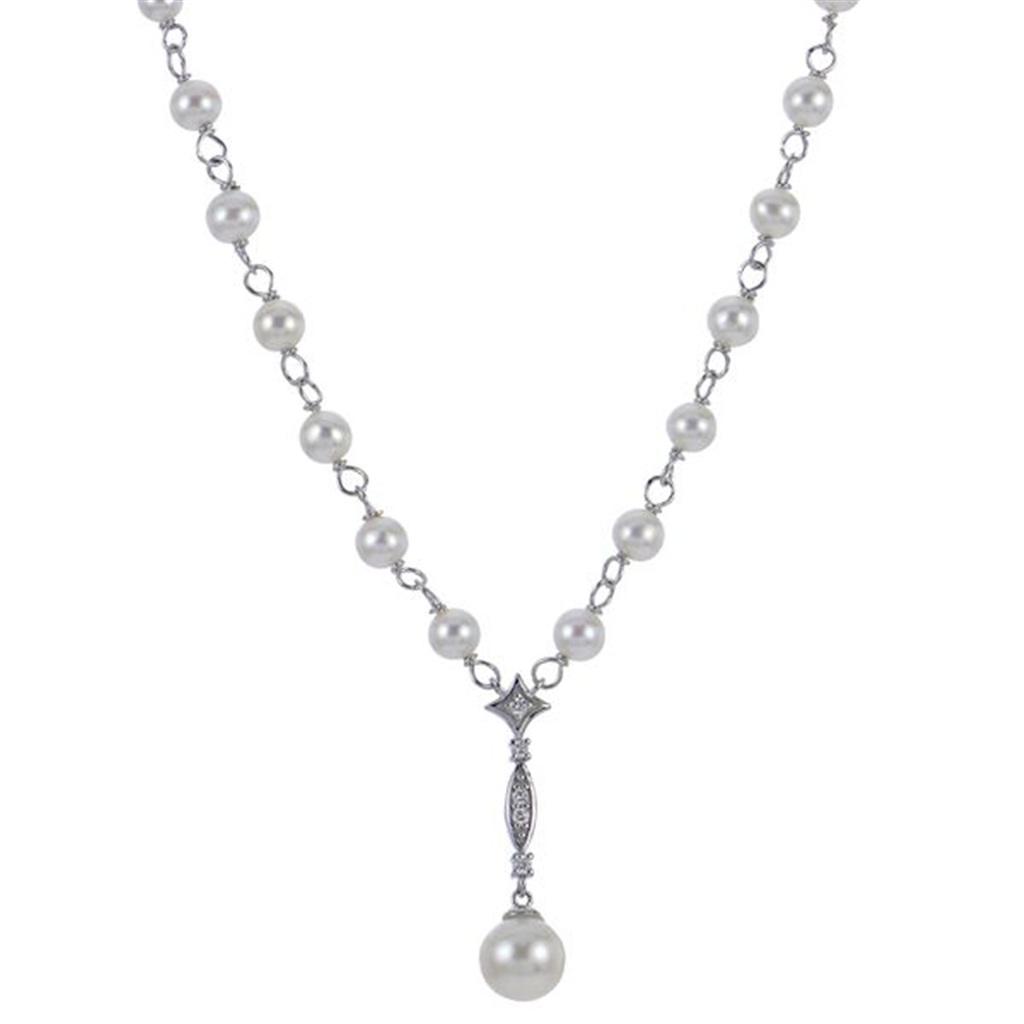 Sterling Silver Freshwater Pearl Necklace