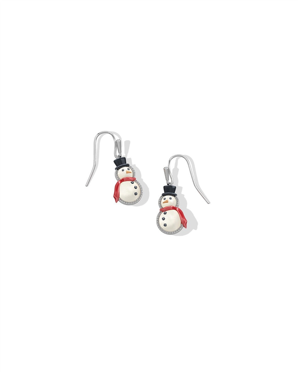Snowman Drop Earrings