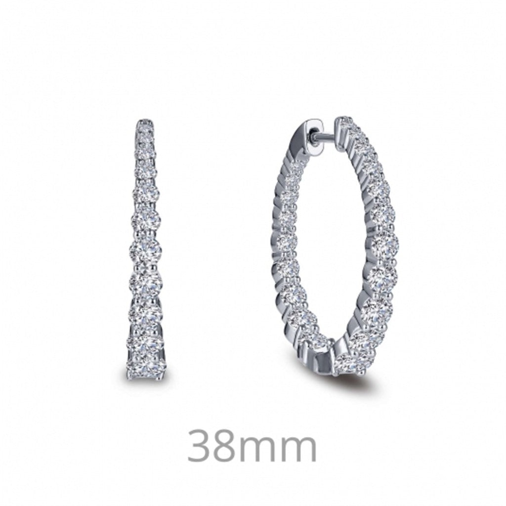 Lafonn 25mm Hoop Earrings