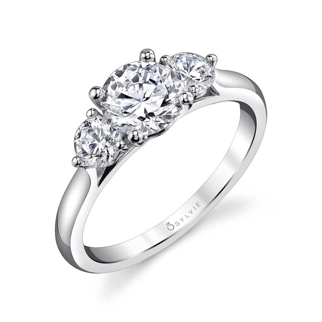 Marcella Diamond Semi Mount Engagement Ring