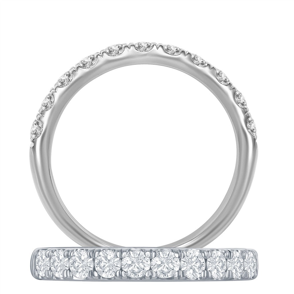 11 Stone 1/2 Carat Diamond Wedding Band