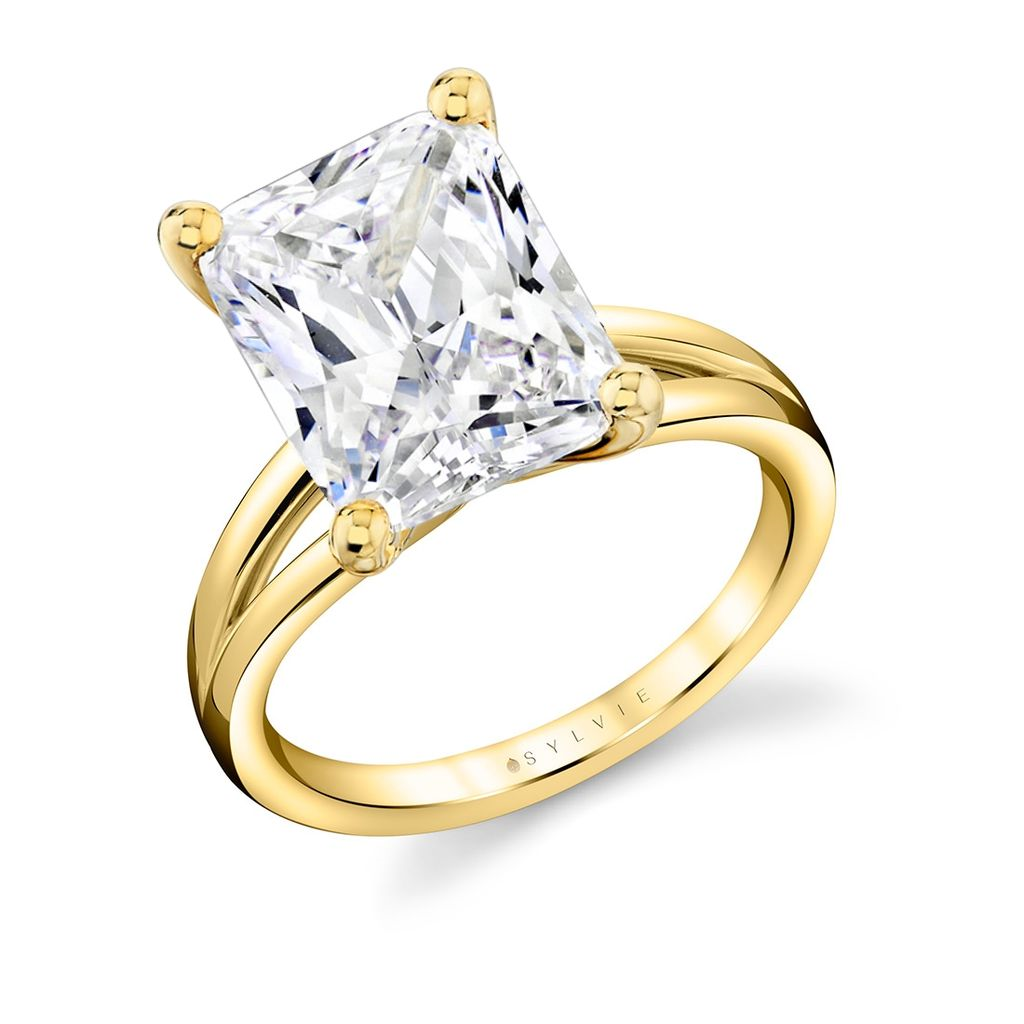 Radiant Engagement Ring
