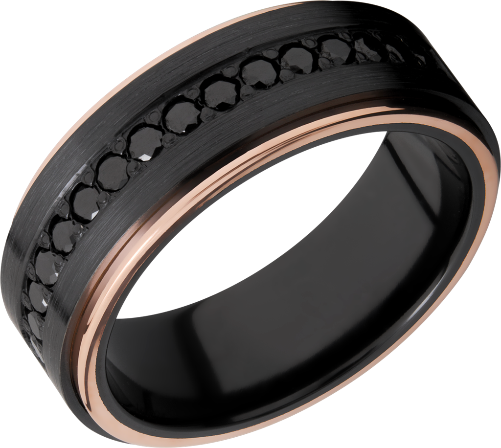 Zirconium Wedding Band