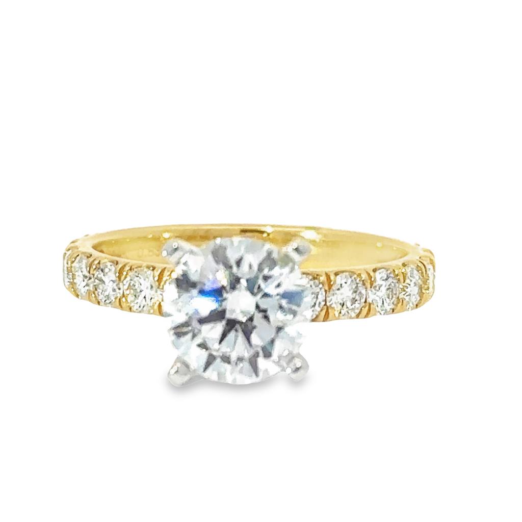 Diamond Semi Mount Engagement Ring