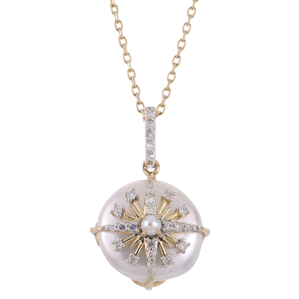Freshwater Coin Pearl Necklace