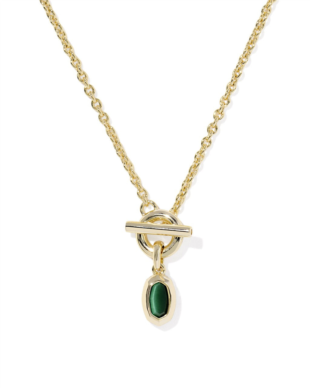 Mini Elisa Toggle Short Pendant Necklace