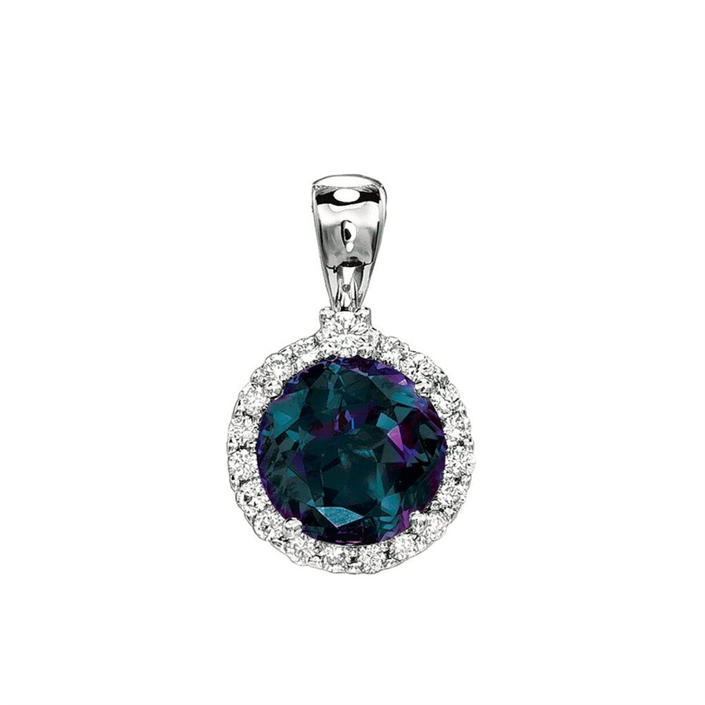 Chatham Alexandrite Pendant