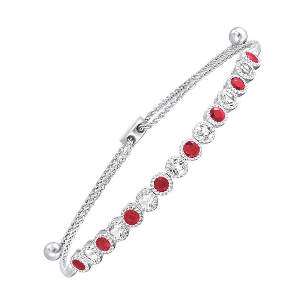 Ruby & Diamond Bracelet