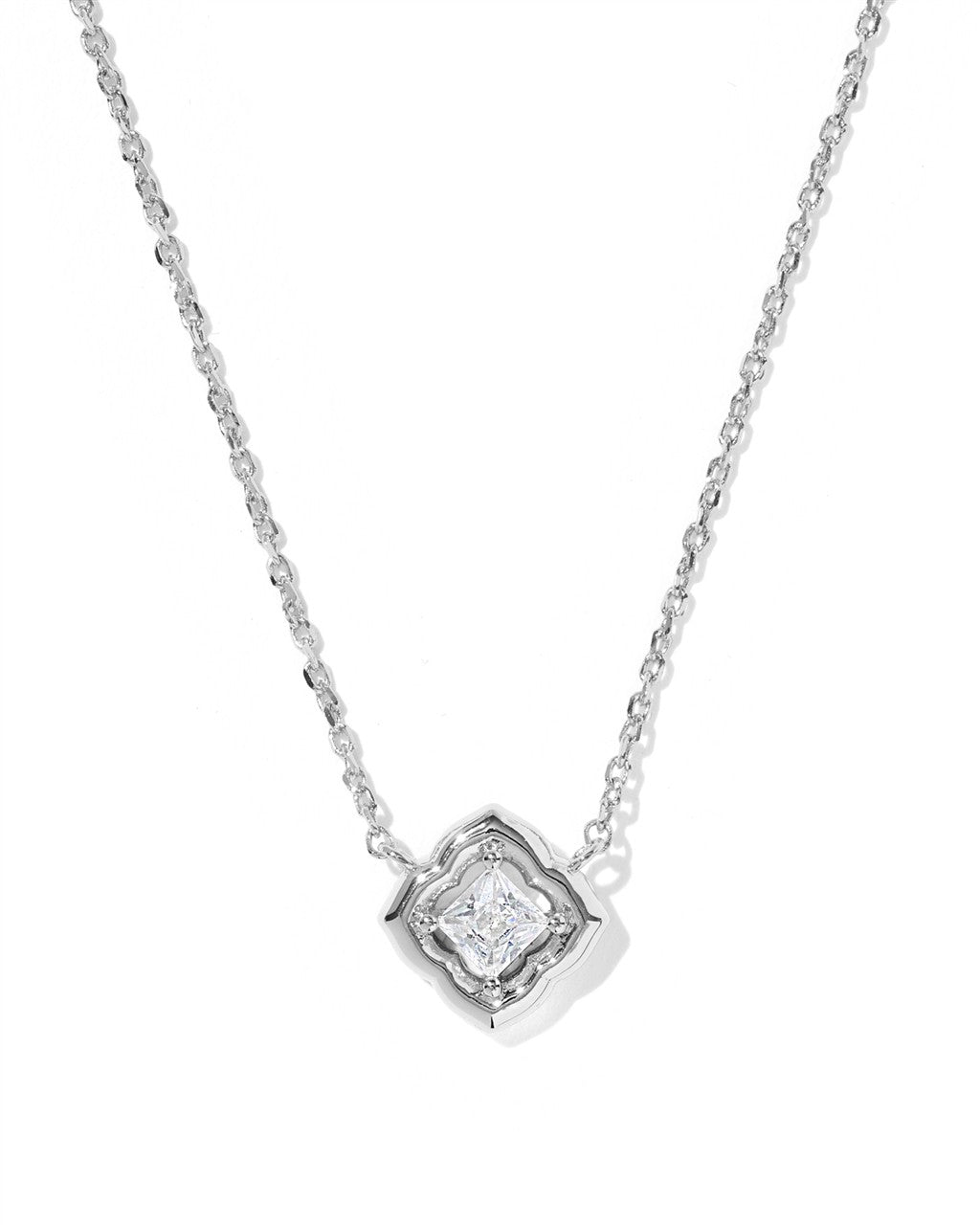 Mallory Crystal Short Pendant Necklace