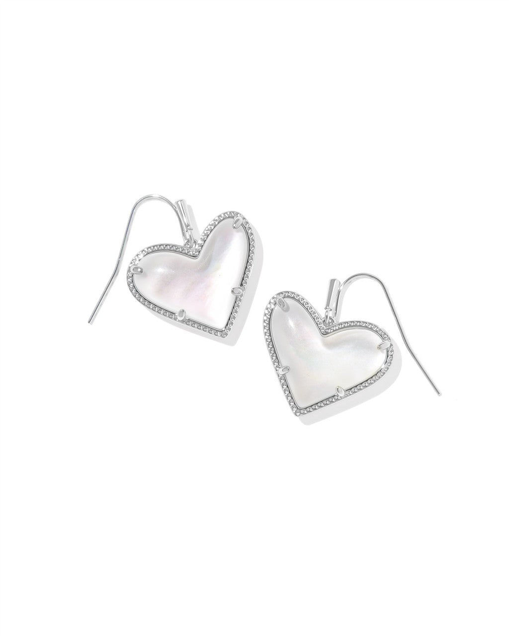 ARI HEART STATEMENT DROP EARRINGS
