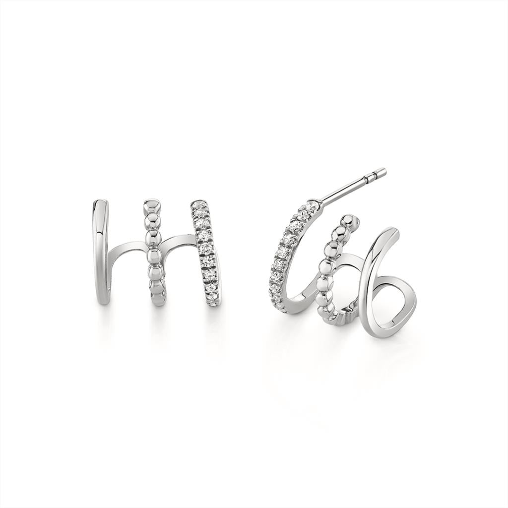 Diamond Cuff Earring