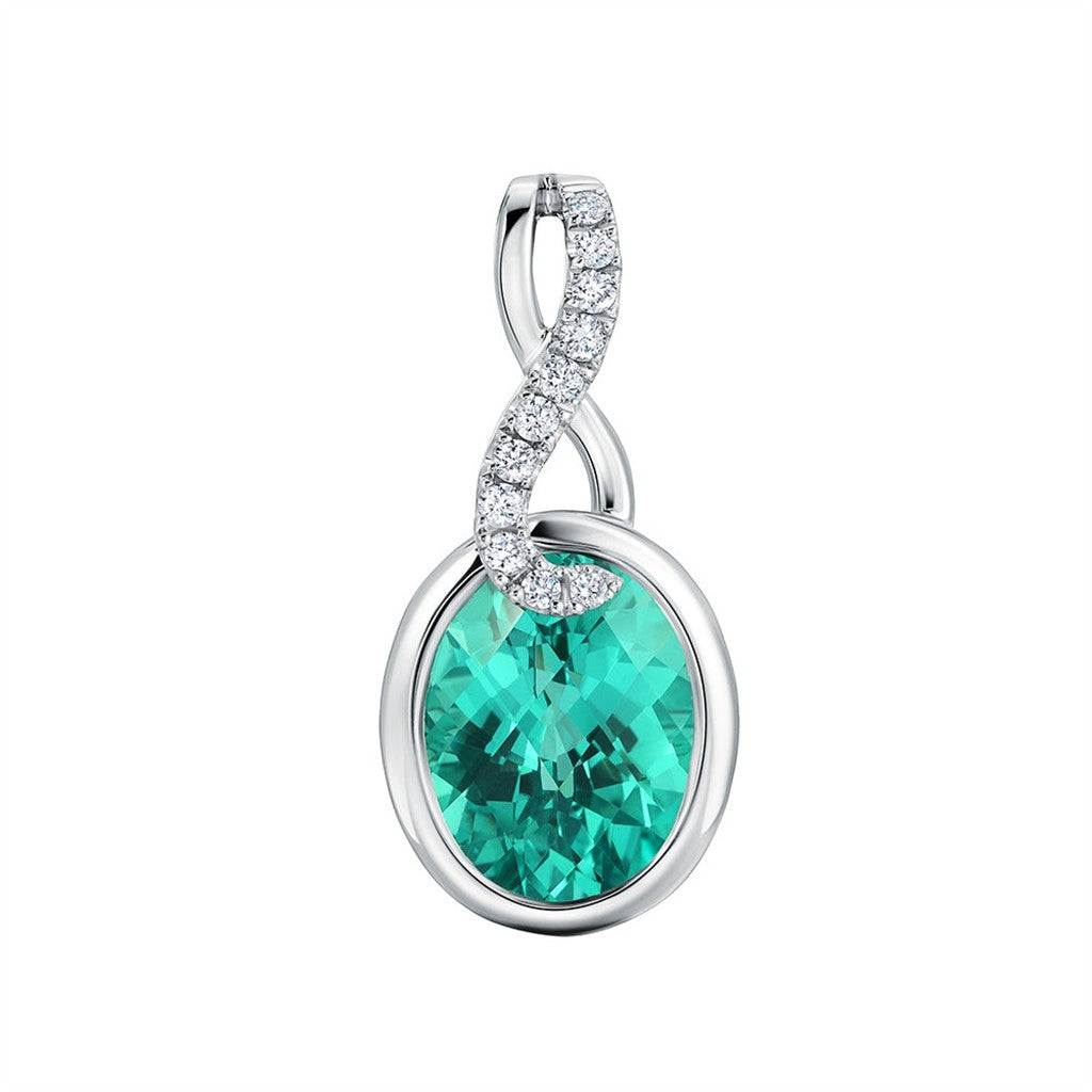 Chatham Chrysoberyl Pendant