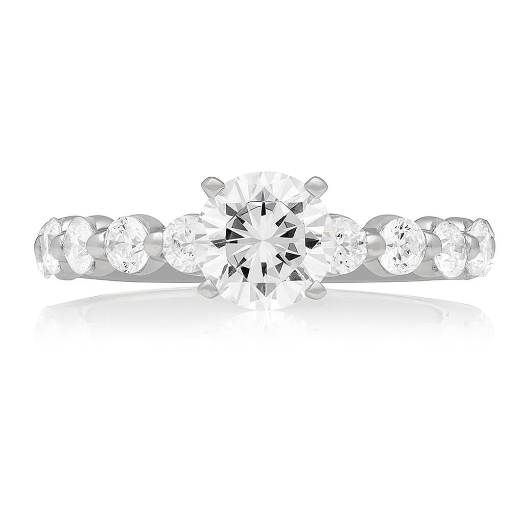 Diamond Semi Mount Engagement Ring