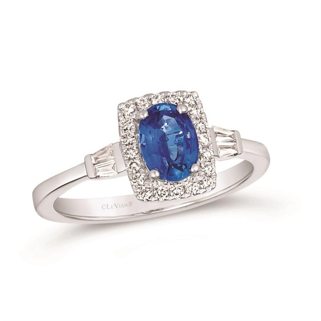 Sapphire and Diamond Ring