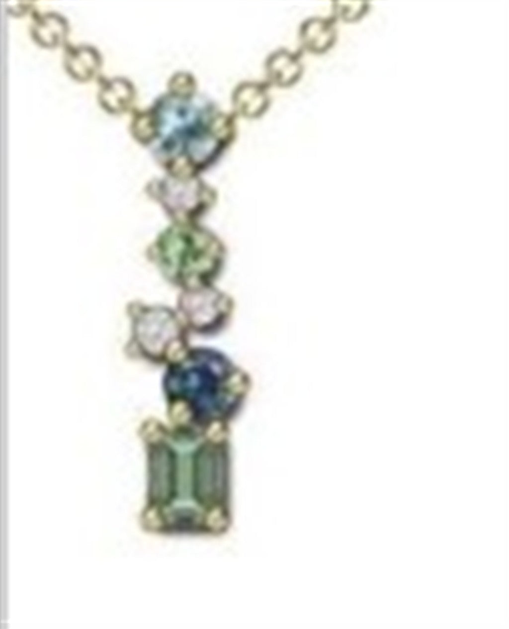 Colored Stone Pendant